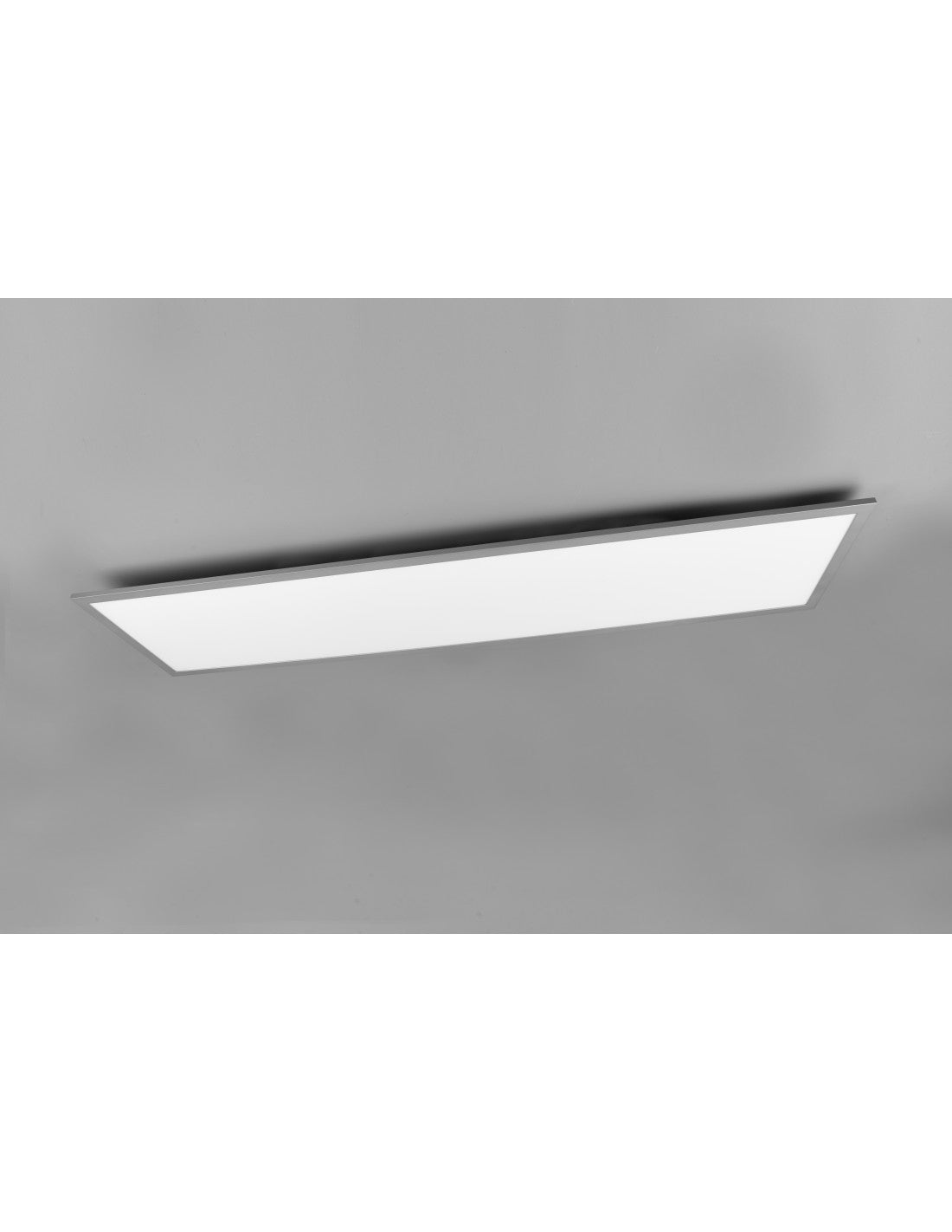 Lámpara de techo LED rectangular moderna Gamma Aluminium Trio Lighting