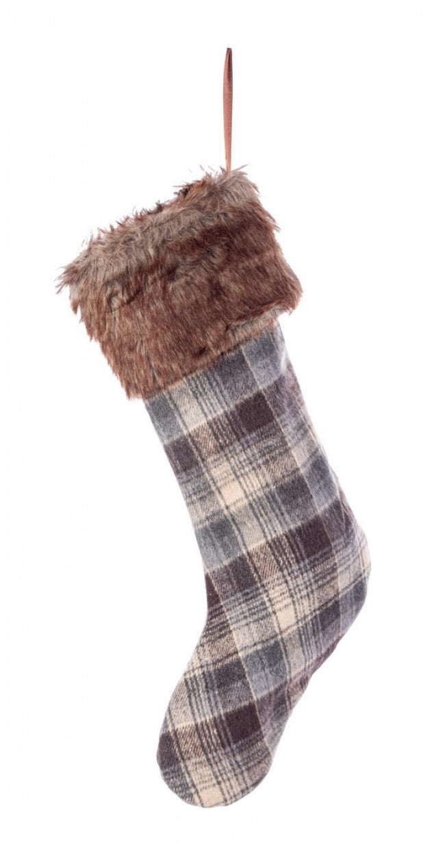 8x Calcetines Alfred Marrón 25X45H