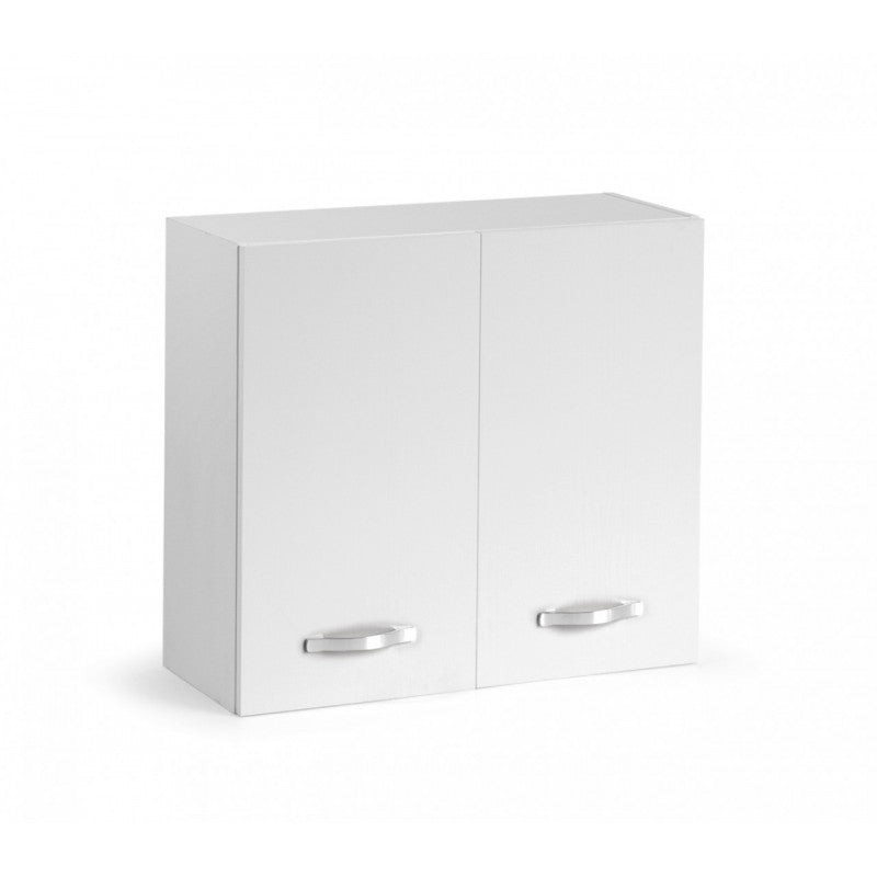 Mueble alto modular para cocina Fresno Blanco 2 puertas 80x32xH 72 cm