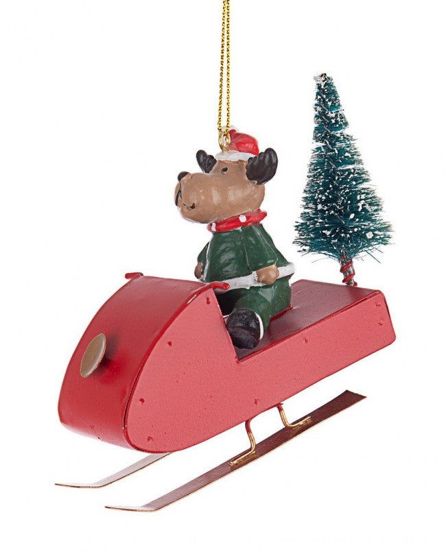 12x Birck Moto de Nieve Colgante C