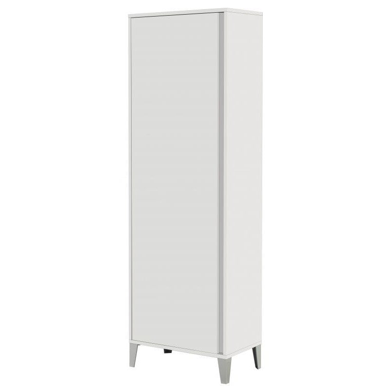 Mueble escobero lacado blanco 60x35x h170cm