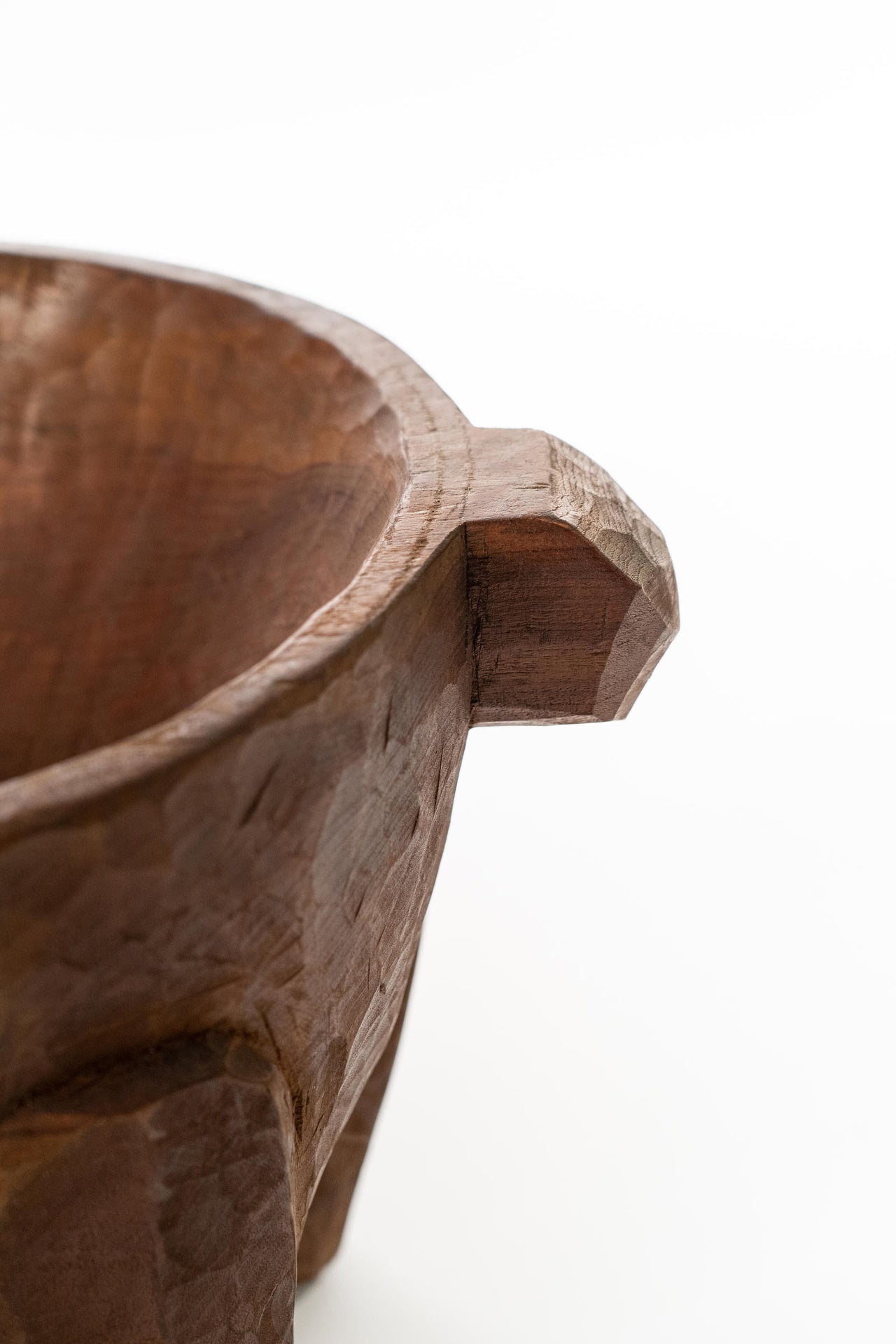 Cuenco marrón 47x60x37h cm