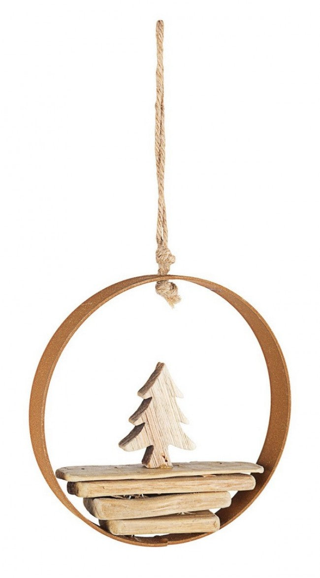 12x Colgantes de pino miel hasta D15