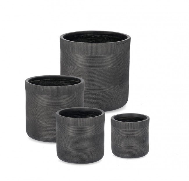 Set4 P.Vaso Rigo Cil Antracita