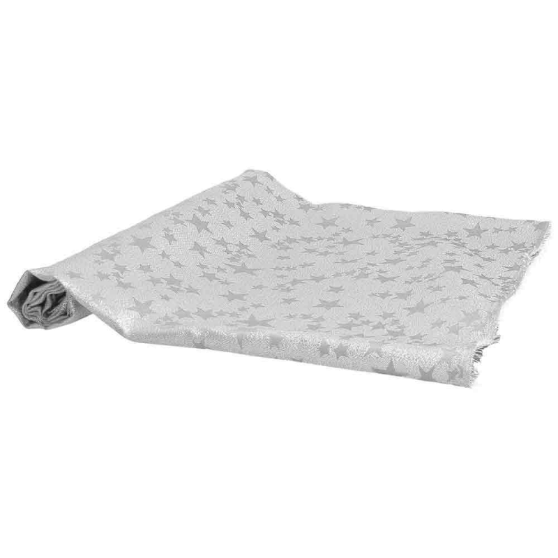 Alfombra De Pasillo 40 X 140 Cm Dream Gris Plata Poliéster