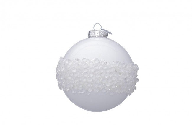 12x Esfera Burbuja Vt Blanca D80