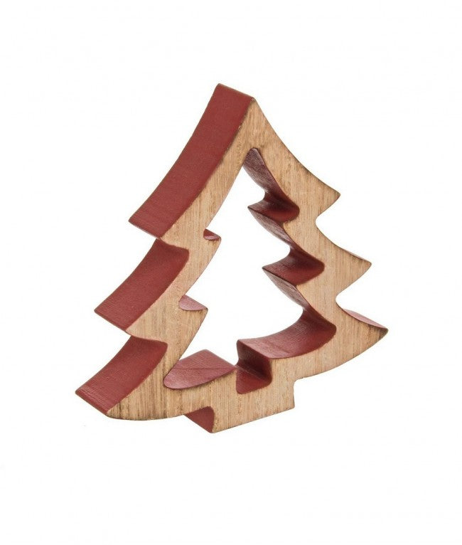 12x Pino Forma Rojo S