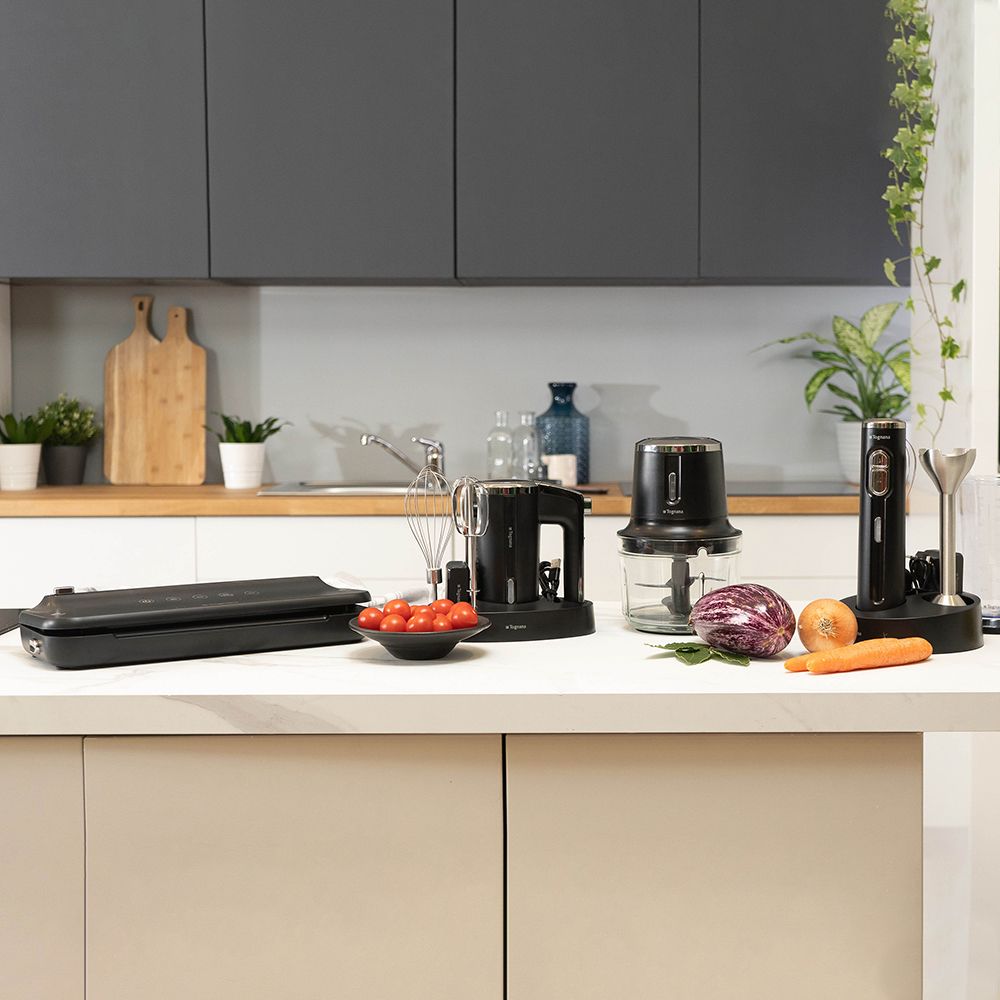 Envasadora al Vacío Inalámbrica Recargable Plástico Negro