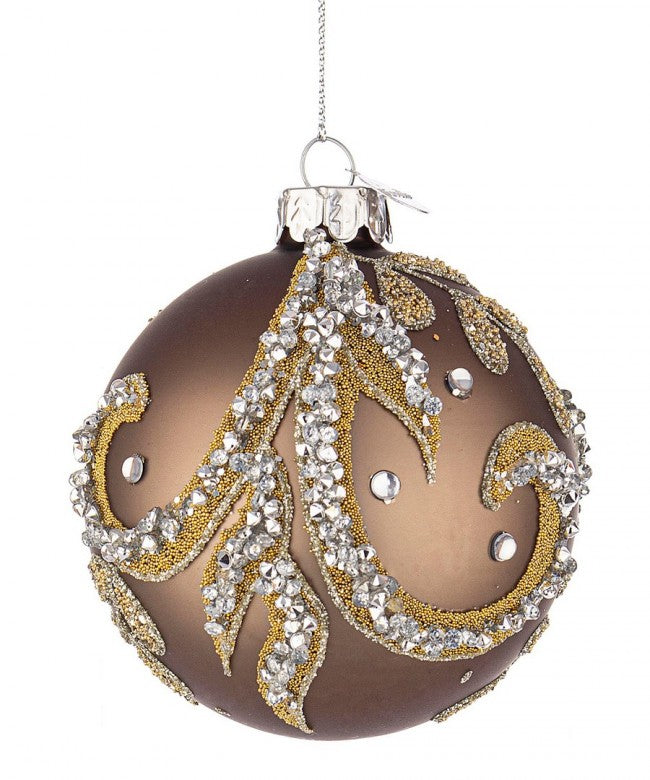 12x Esfera Vt Gotita Marrón D80