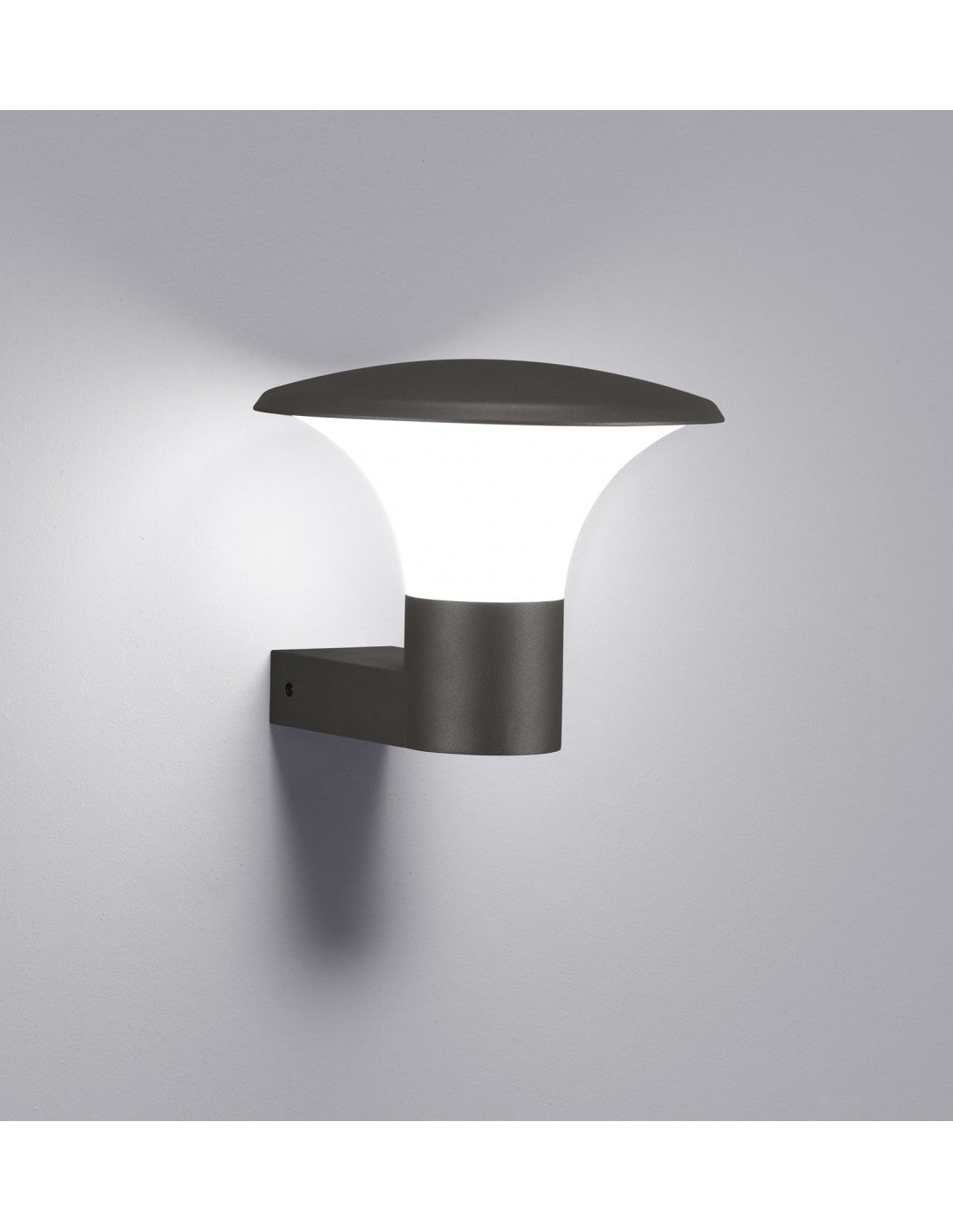 Kongo Mushroom Aplique de exterior E27 IP44 Antracita Trio Lighting