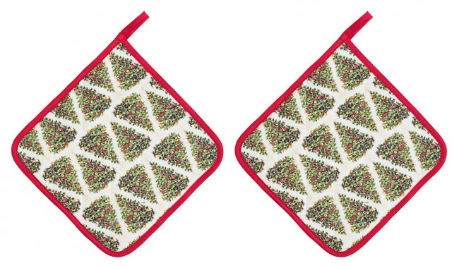 Juego de 8 soportes para macetas para árbol de Navidad, color blanco