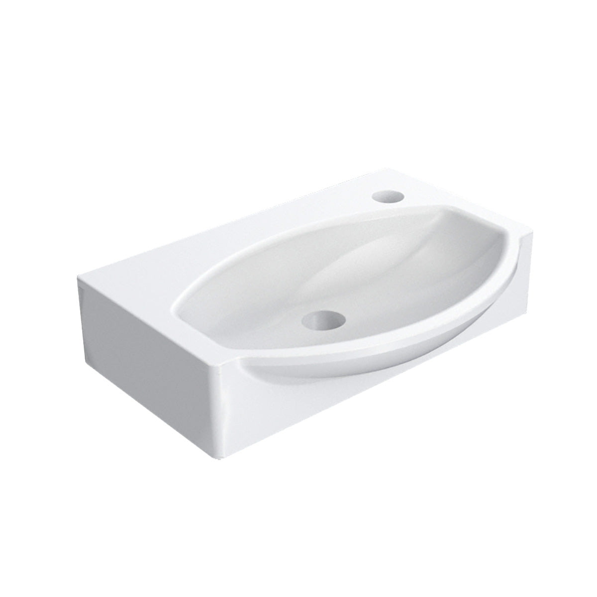 Lavabo suspendido 41x30 cm