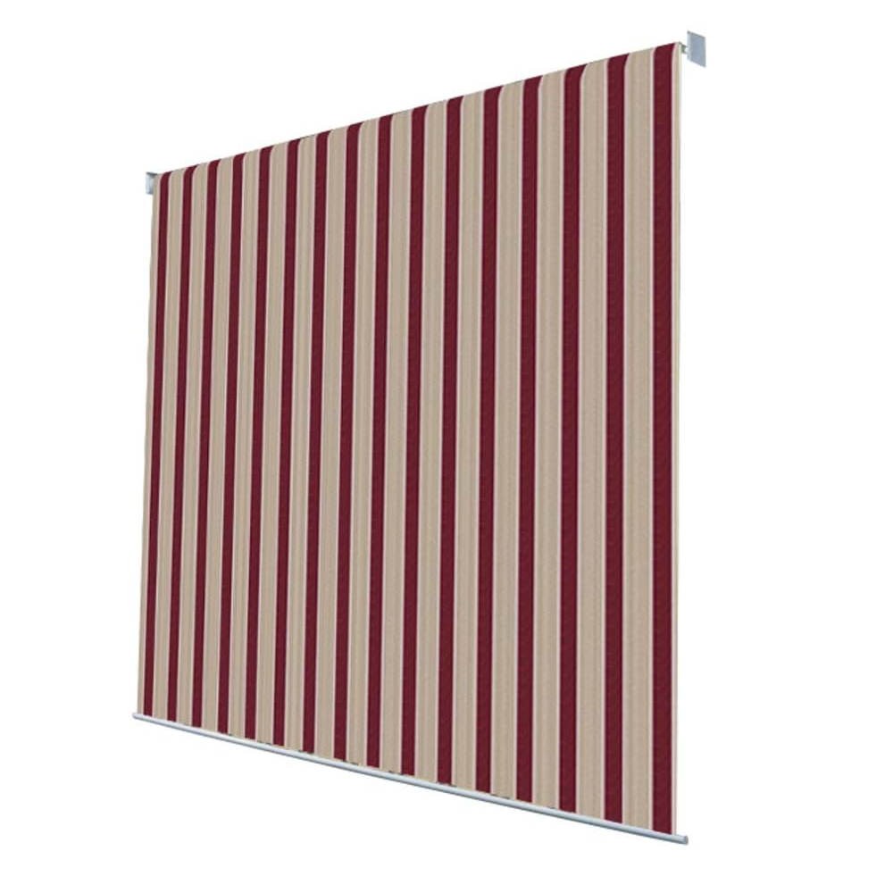 Toldo Mikonos beige - burdeos 2 x 2,5 metros Verdelook