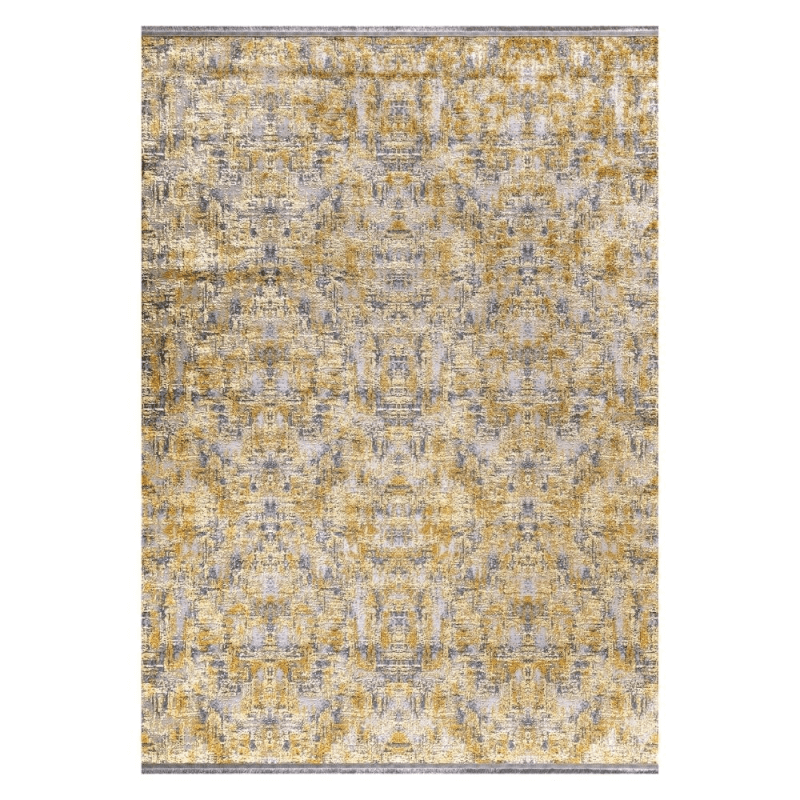 Alfombra antideslizante Ada terra con superficie brillante 160x230