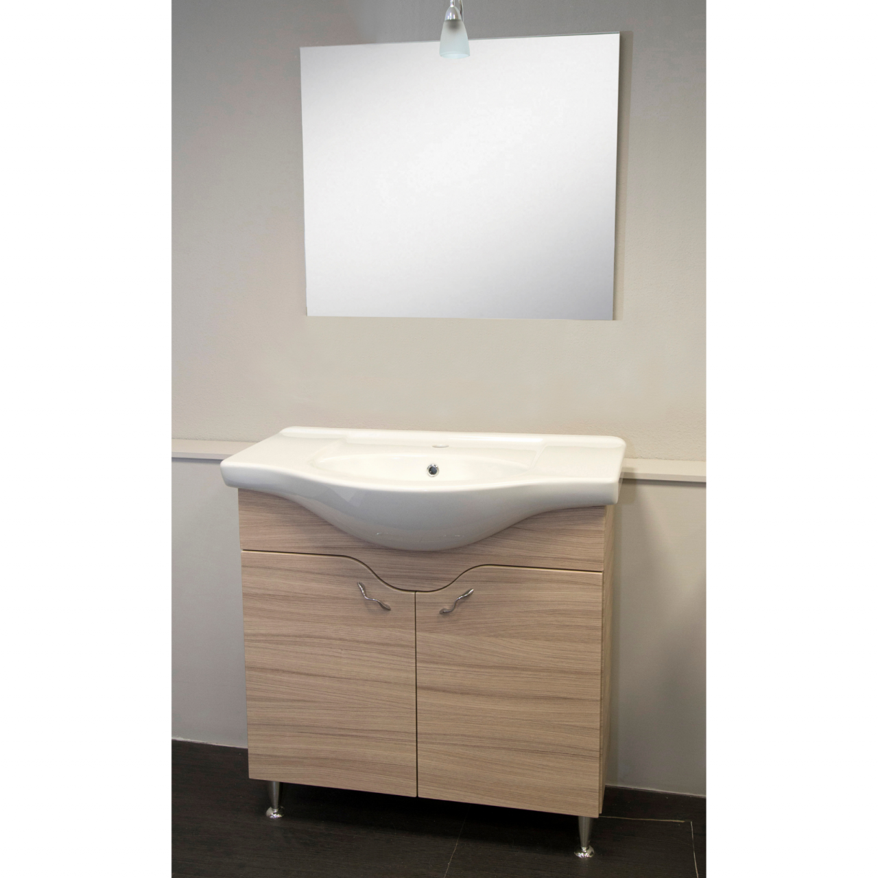 Mueble de baño Francesca cm. 85 Olmo