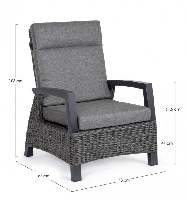 Sillón reclinable CC Britton Antr Jx55