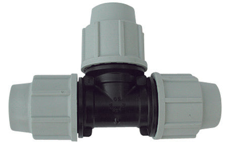 T 90° Plasson para tubo de polietileno - Diám. 110