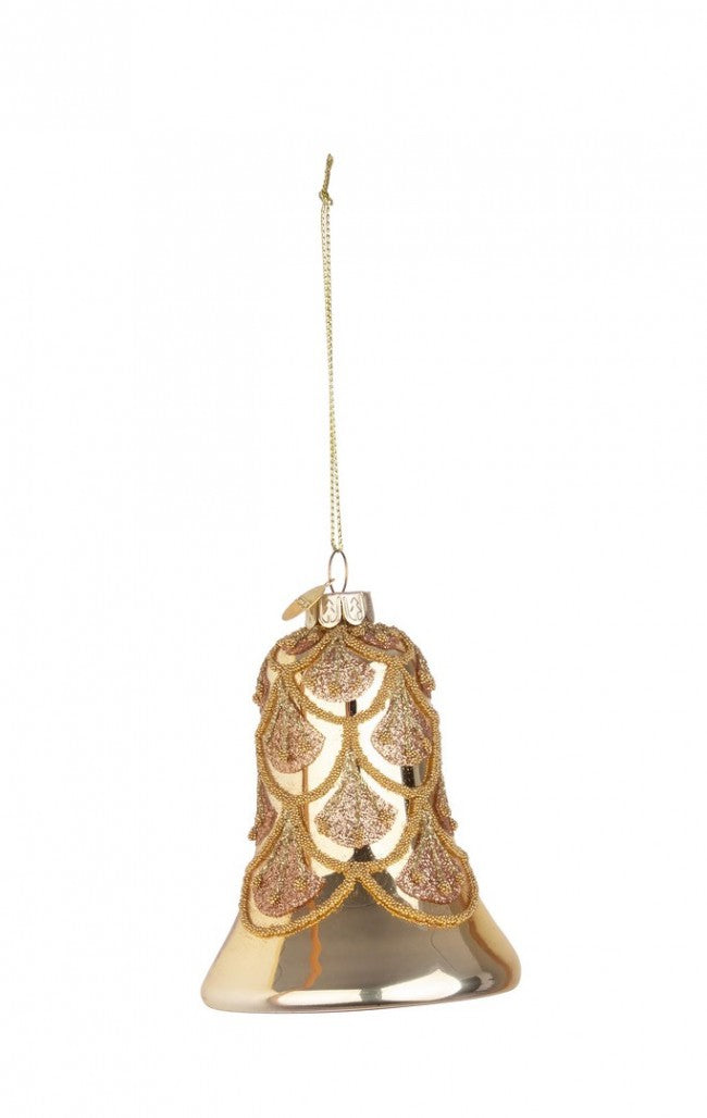 12x Colgante de campana de oro Vt Winslows