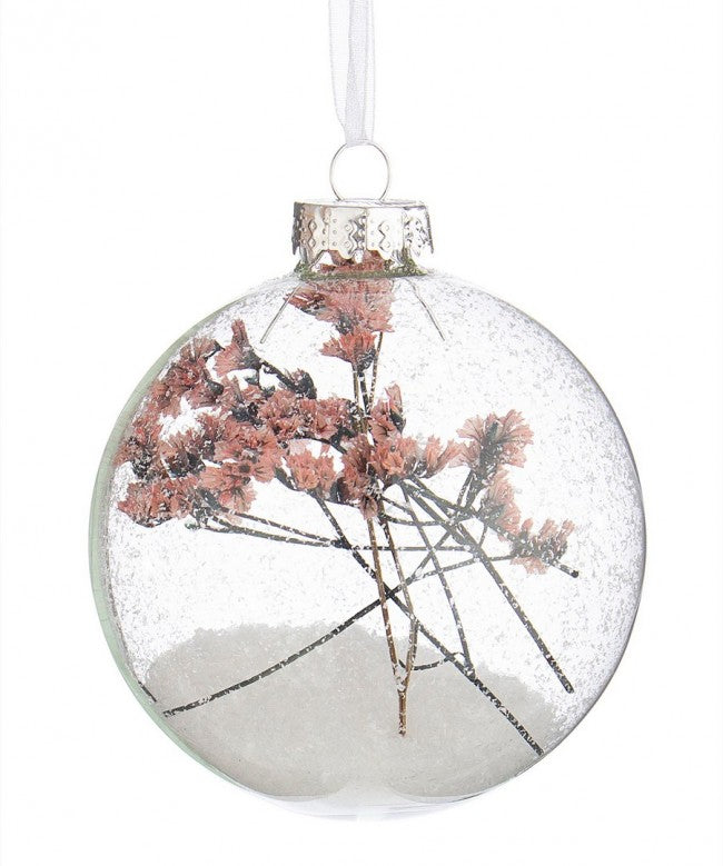 12x Esfera Vt Blossom Flor Rosa D80