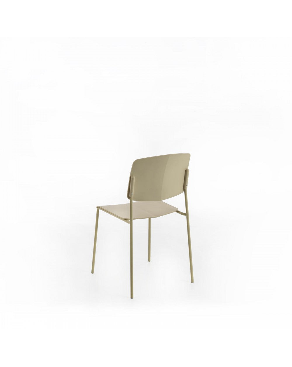 4x Silla Mars STS de polipropileno amarillo