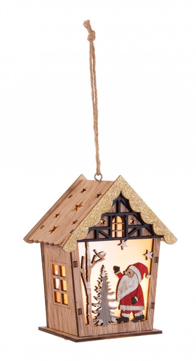 4x Colgante noruego Casa Babbo C.