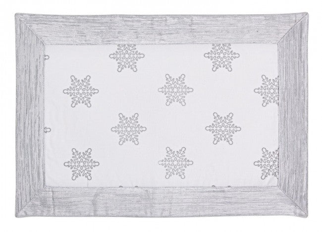 4x Set4 manteles individuales flocados