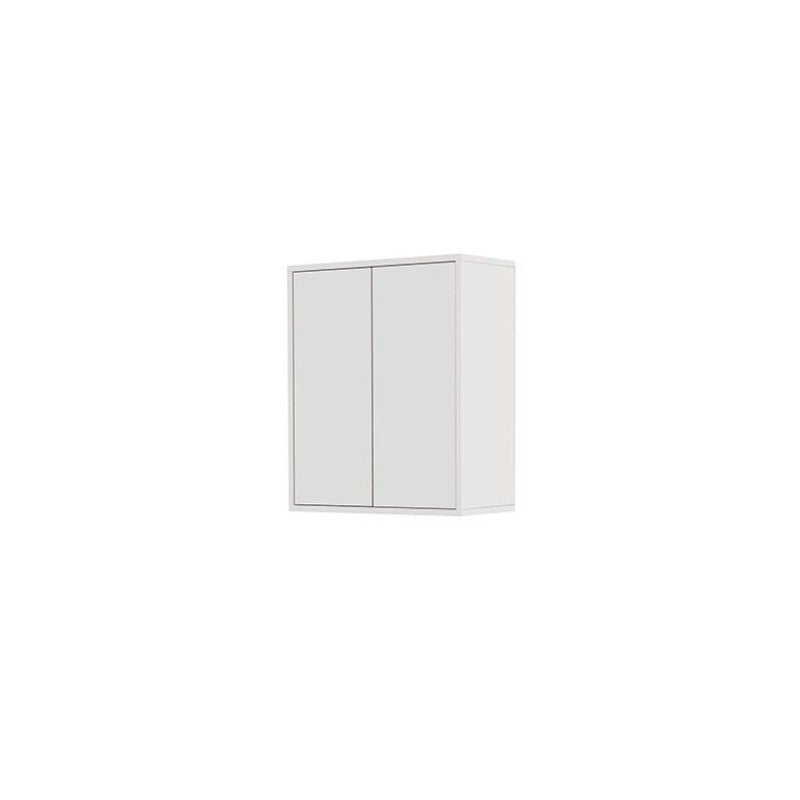 Mueble de baño blanco de dos puertas 60x30x h72 cm