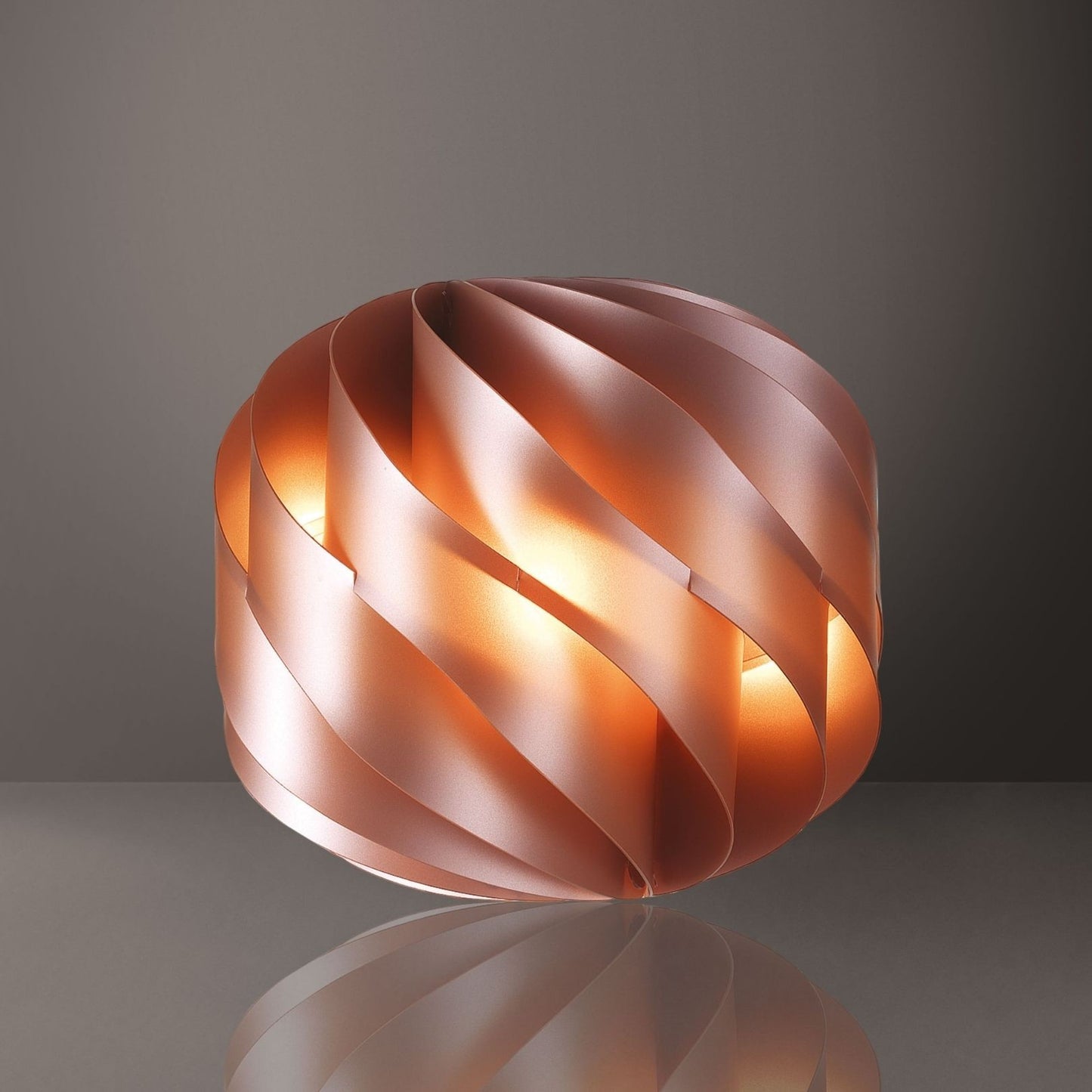 Lámpara De Sobremesa Cobre Cm. 25 x 23h