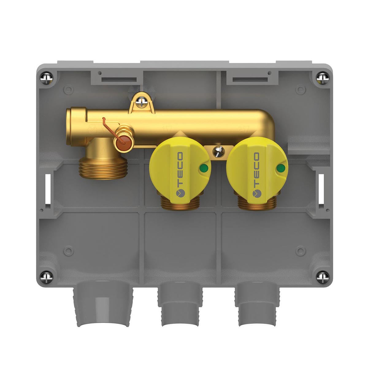 Kit de colector de gas interno múltiple K2.2. 2 vías - TC 1" - 3/4"