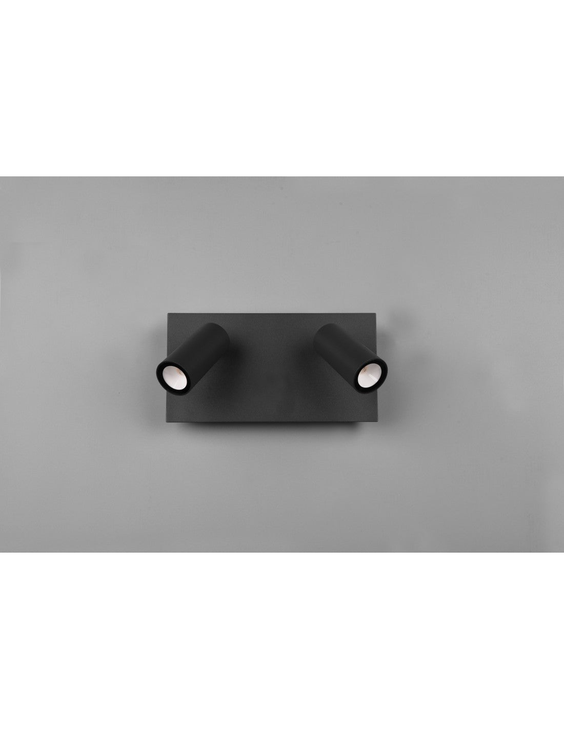Lámpara de pared para exterior Tunga con doble foco LED antracita ajustable IP54 Trio Lighting