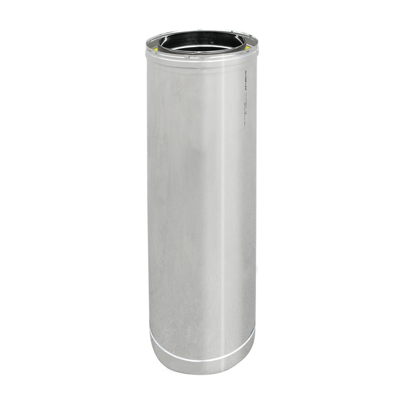 Tubo de Acero Inoxidable de Doble Pared 316L, 1 m