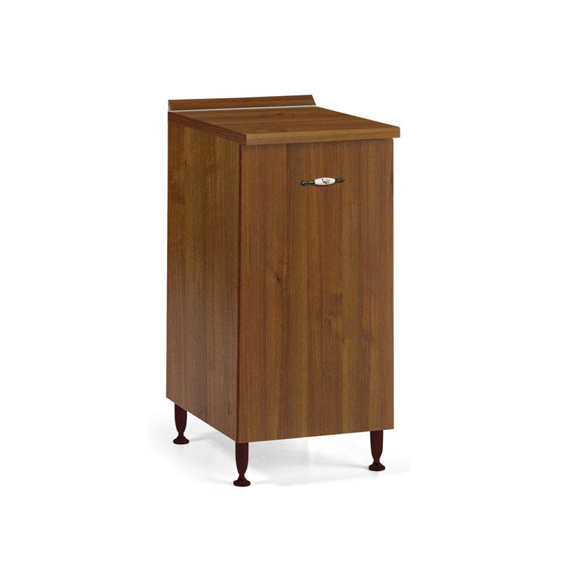 Mueble de cocina antiguo de nogal con 1 puerta 30x50xA 85 cm