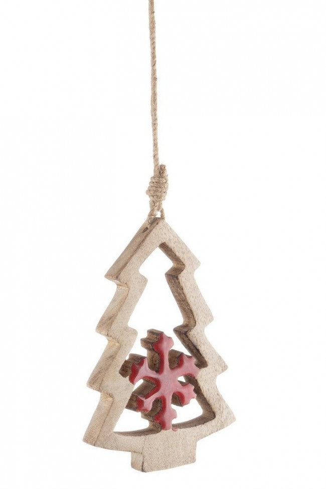 12x Colgante de pino rojo Darleen