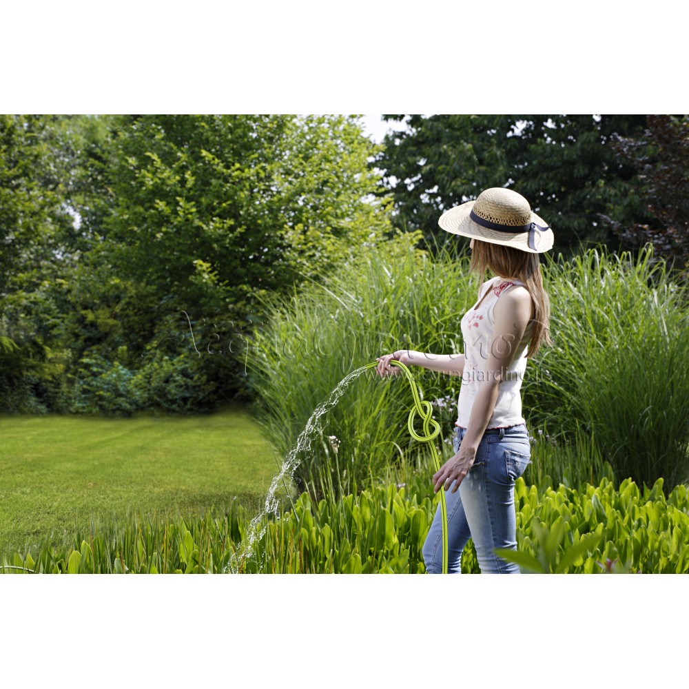 Manguera flexible Top-Light antiestrangulamiento, ligera, de 25 m de diámetro y 1/2".