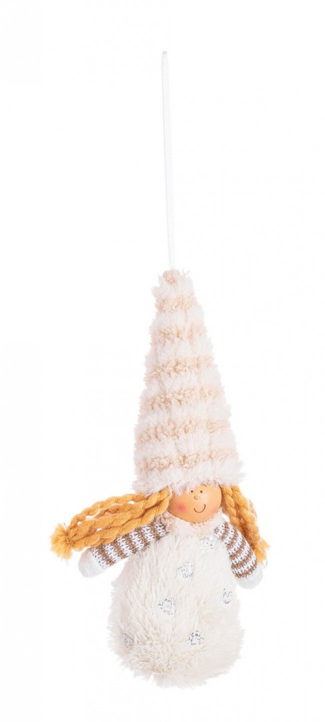 12x Colgante de ángel Glenn blanco