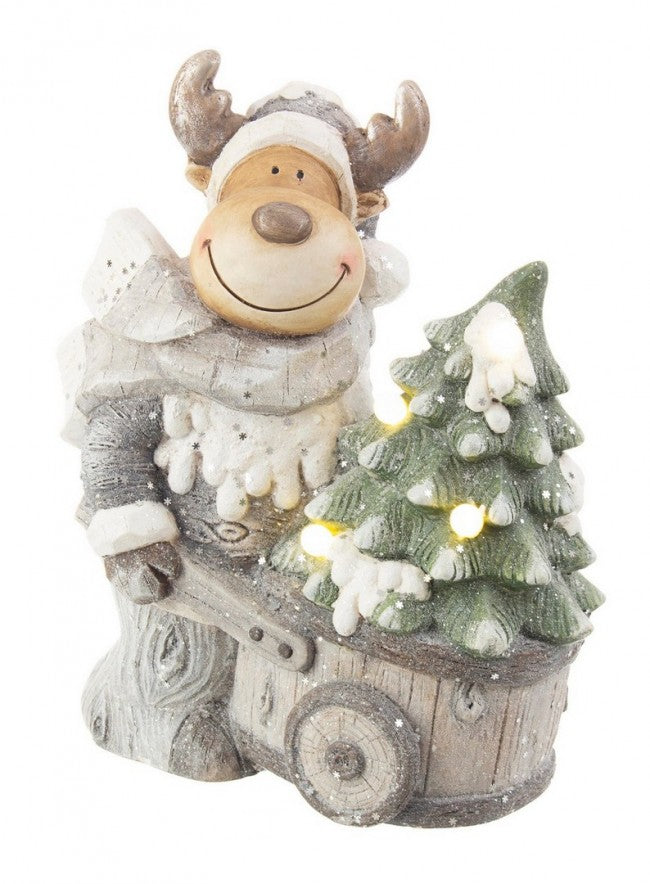 2x C-Barrow C-Led con humor de reno