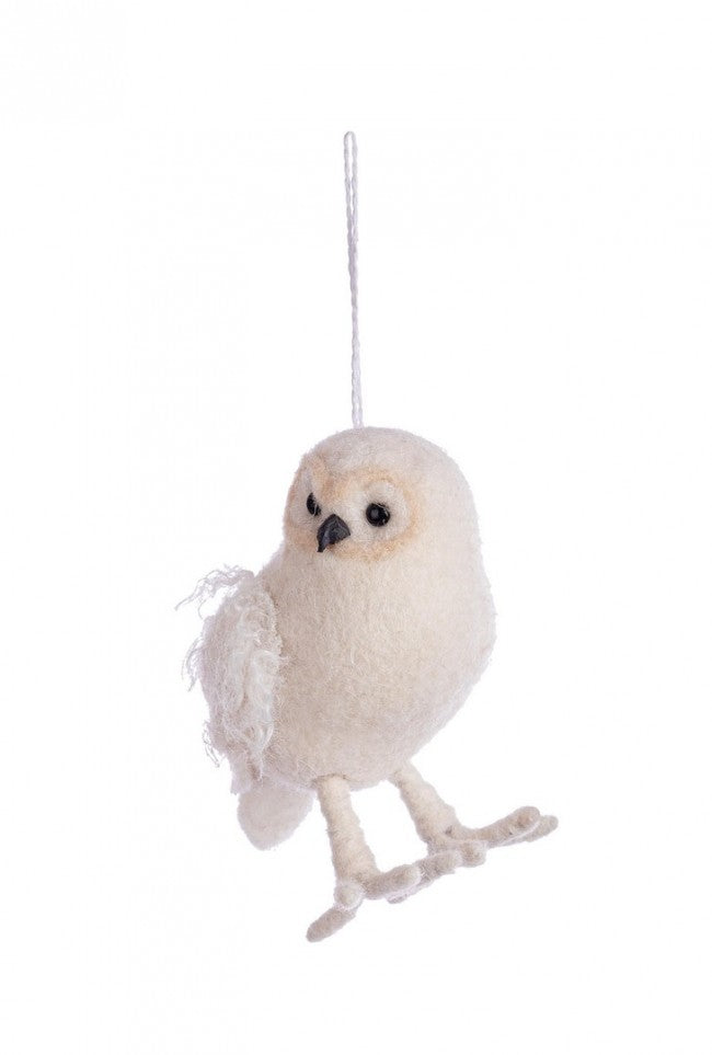 12x Colgante de búho blanco Merril