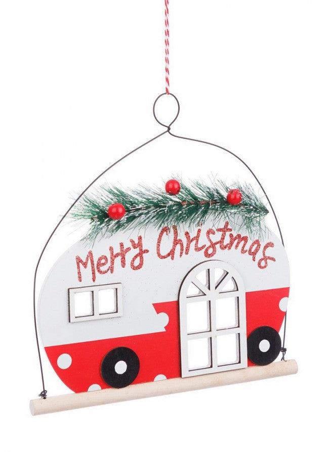 12x Colgante navideño Cooper Caravan