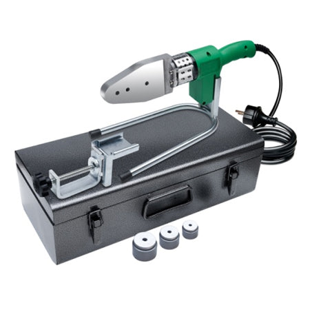 Polyfuser verde con matrices 20/25/32 en maleta