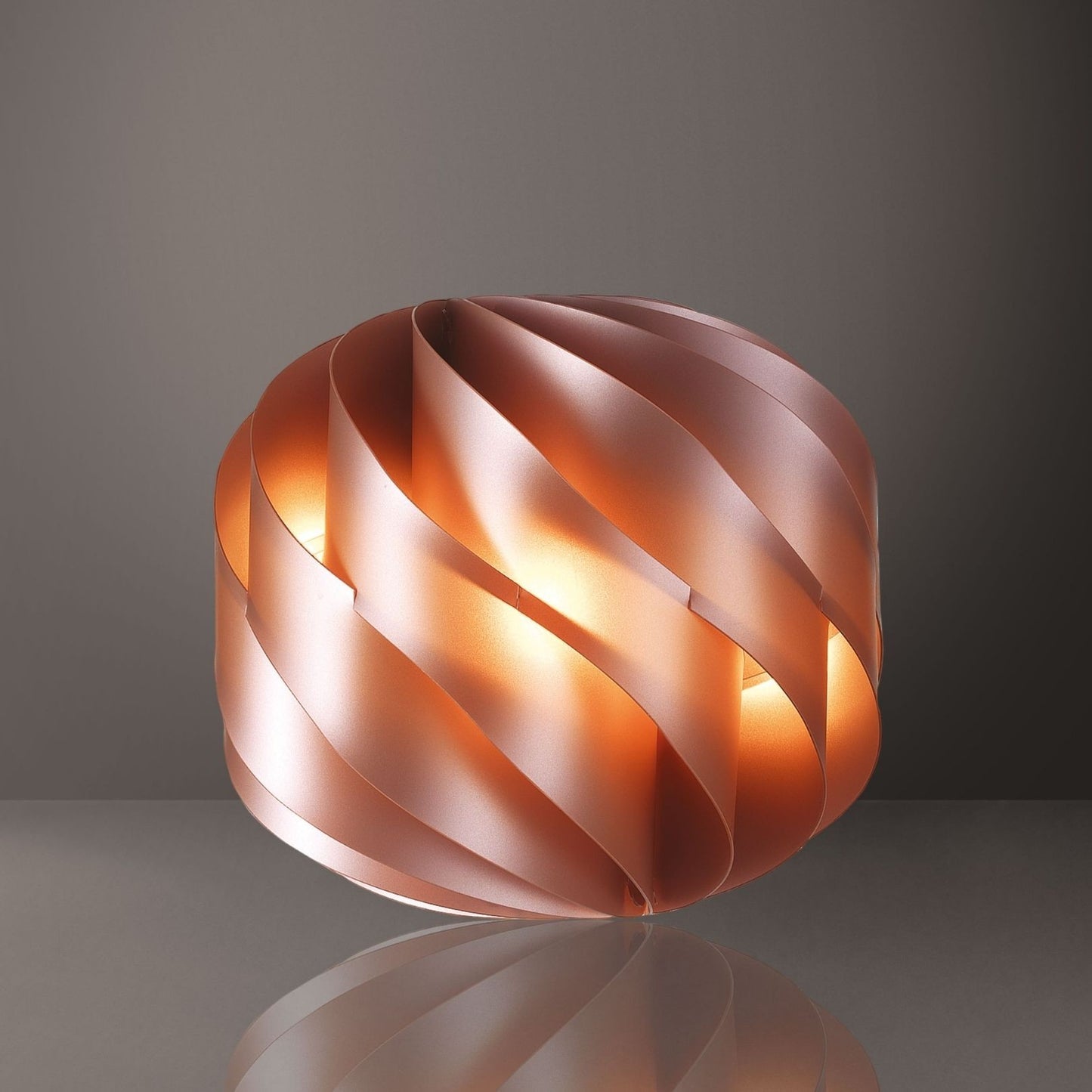 Lámpara De Sobremesa Cobre Cm. 40x38h