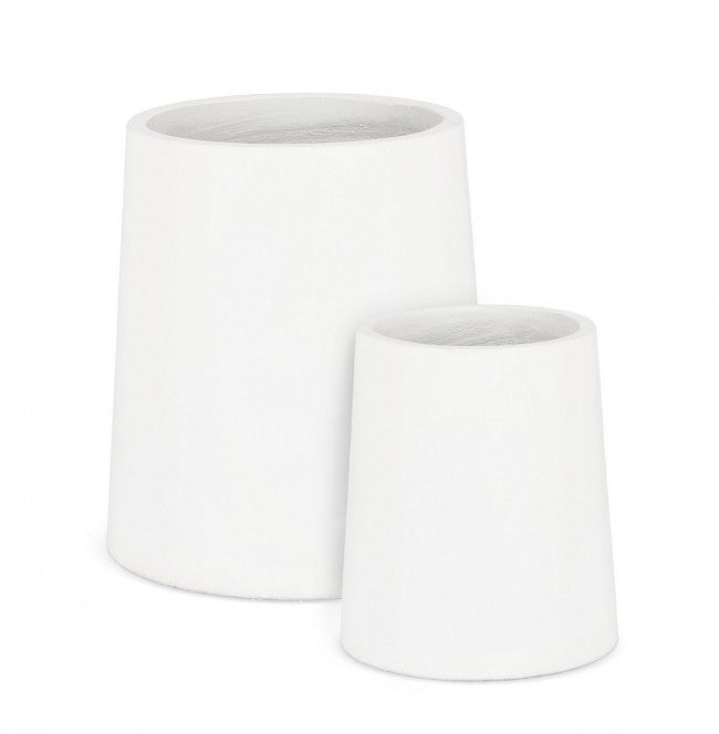 Set2 Jarrón Bajo P.Hoian A Blanco