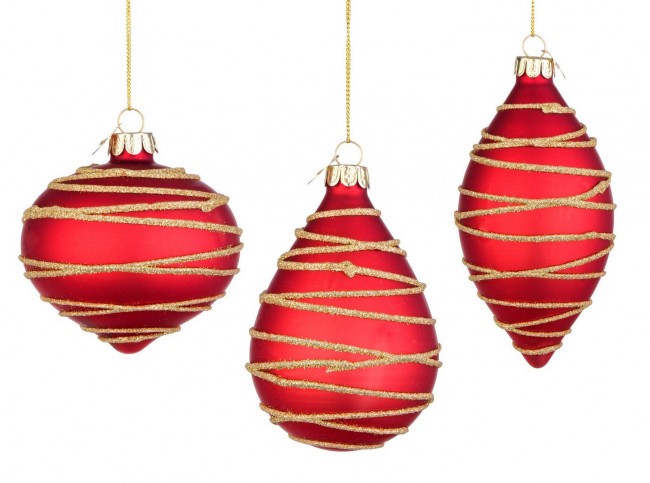 12x Colgante Vt Glam Rojo Ass3