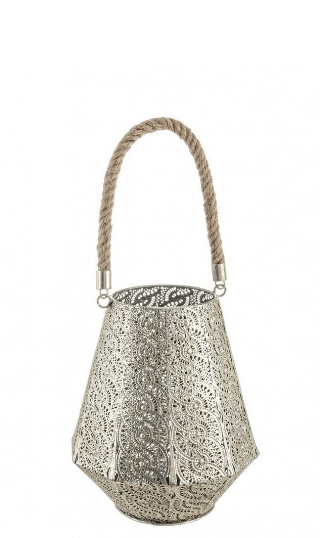 2x Thal Linterna plateada S