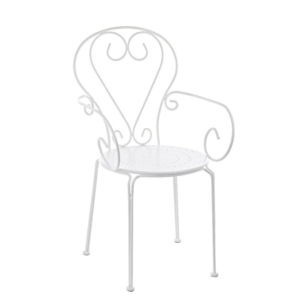 Sillón de exterior Etienne Color blanco Bizzotto