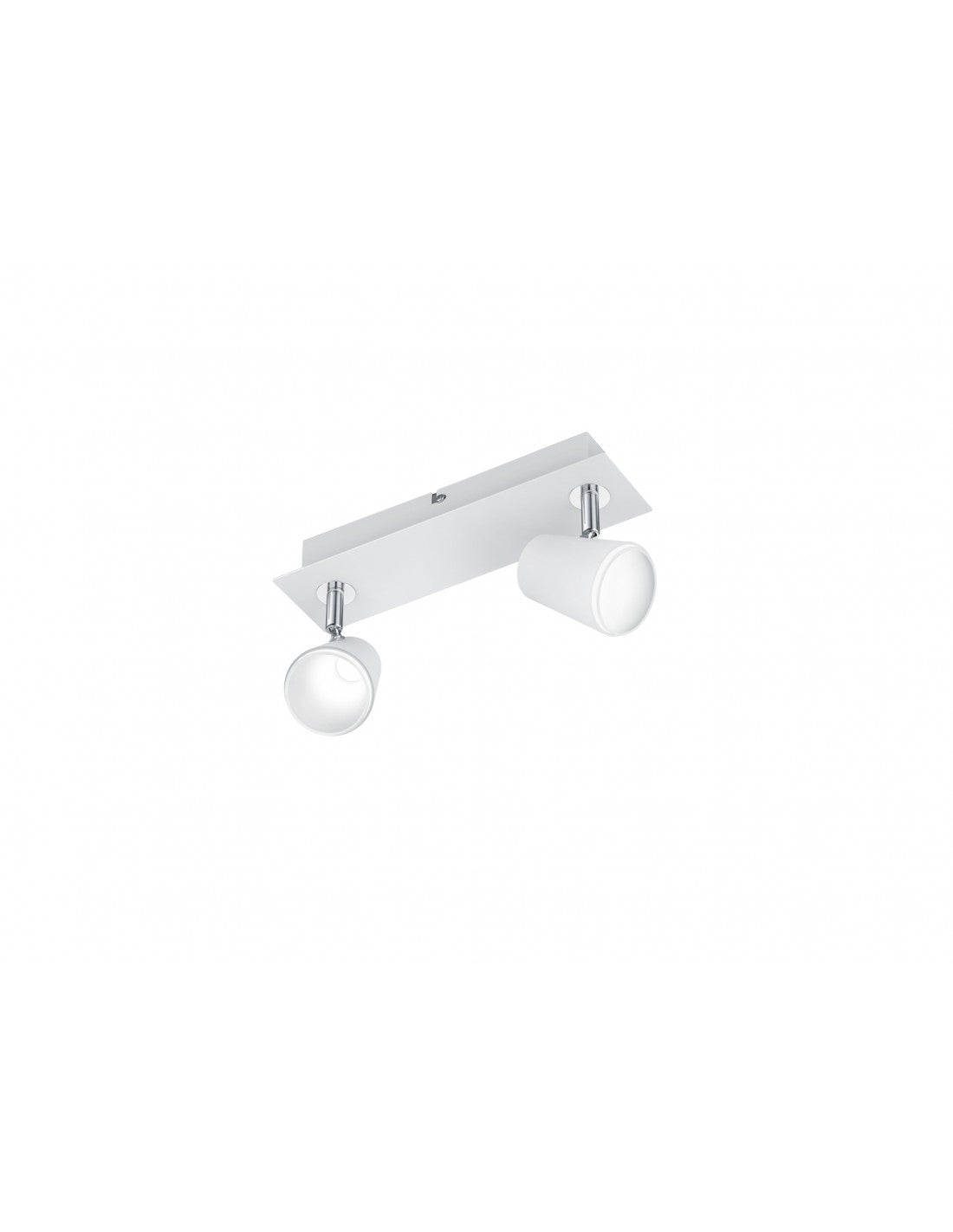 Lámpara de Techo y Aplique 2 Focos Orientables Narcos Blanco Trio Lighting