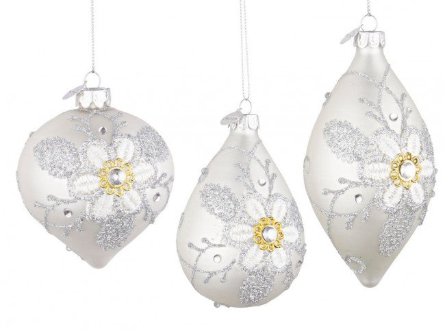 12x Colgante Vt Florete Blanco Ass3