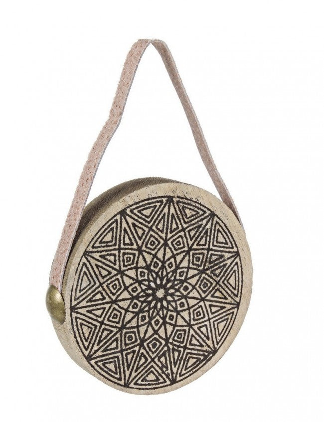 12x Medallón de Iroko negro