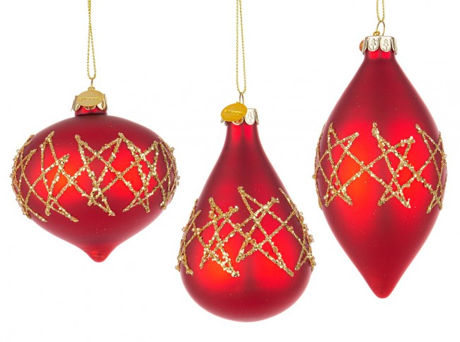 12x Colgante Vt Embellish Red Ass3