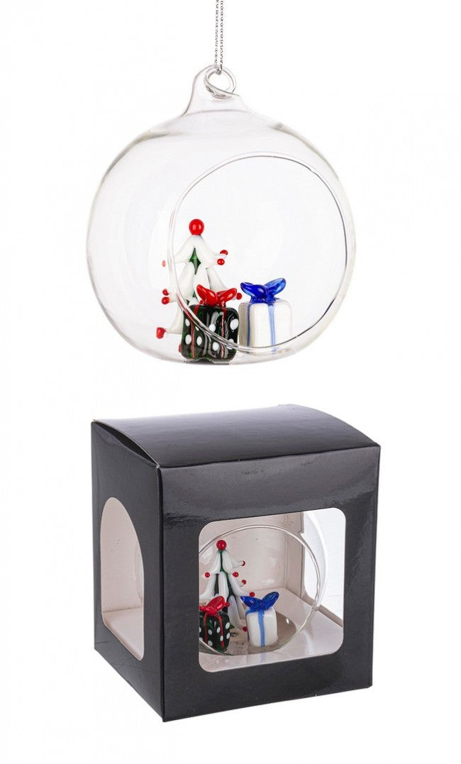 6x Árbol de Navidad Vt con esfera abierta