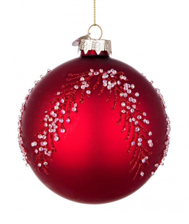 8x Esfera Vt Gema Rama Roja Op D100